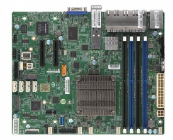 Купить Motherboard Supermicro MBD-A2SDV-8C-LN10PF SoC FCBGA1310 Intel Atom C3758 FCBGA1310 SATA M.2 DDR4 IPMI в магазине wardena.ru