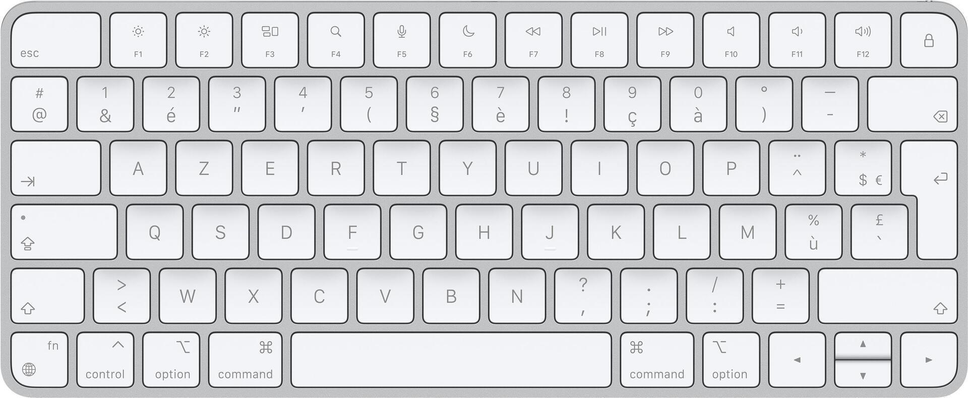 Купить Apple Magic Keyboard - Tastatur - Bluetooth - AZERTY - Französisch - für 10.2"  iPad, 10.5"  iPad Air, 10.9"  iPad Air, iPad mini 5, iPhone 11, 12, SE, XR (MK2A3F/A) в магазине wardena.ru