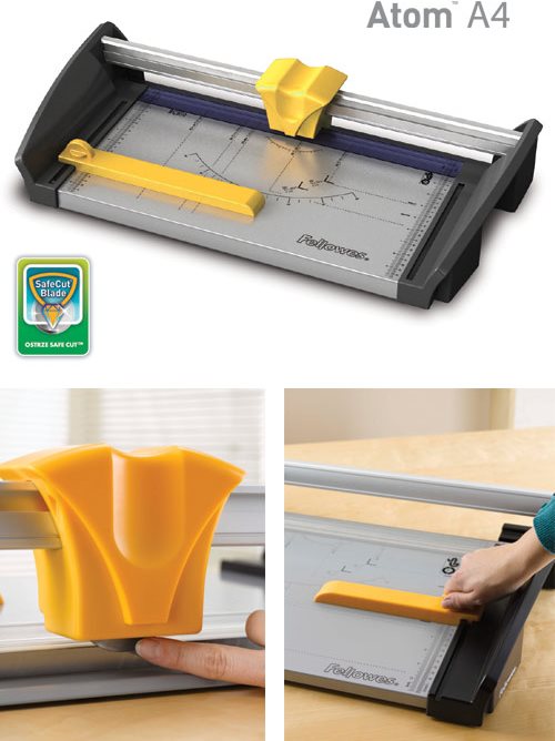 Купить Fellowes Atom A4 - Trimmer - 380 mm - Papier (5410601) в магазине wardena.ru