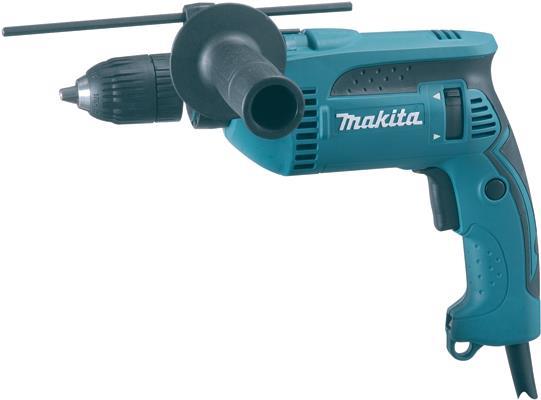 Купить Makita HP1641K Bohrmaschine Ohne Schlüssel 2800 U/min Schwarz - Blau 2 kg (HP1641K) в магазине wardena.ru