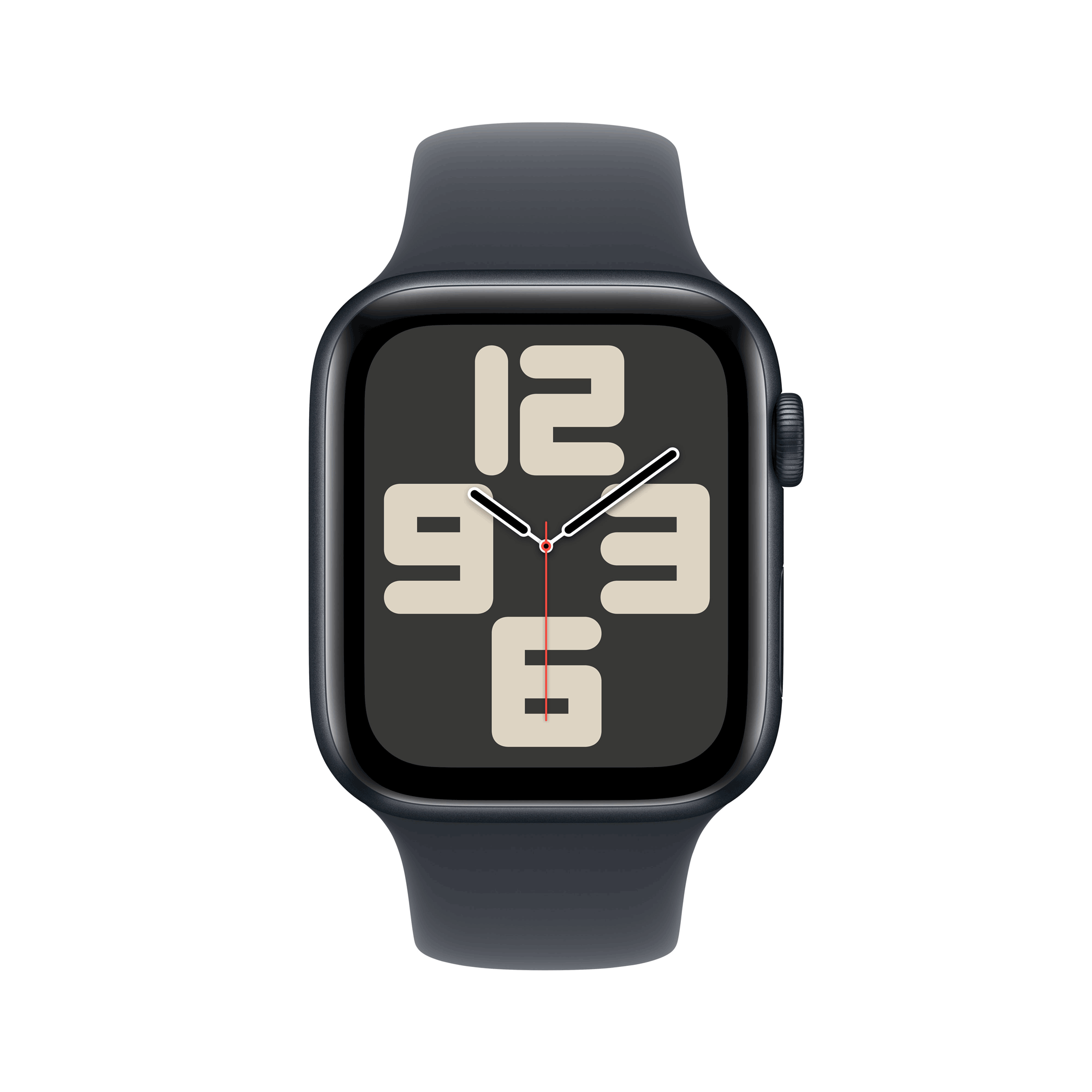 Купить Apple Watch SE GPS 44mm Midnight Aluminium Case mit Midnight Sport Band - S/M (MXEJ3QF/A) в магазине wardena.ru