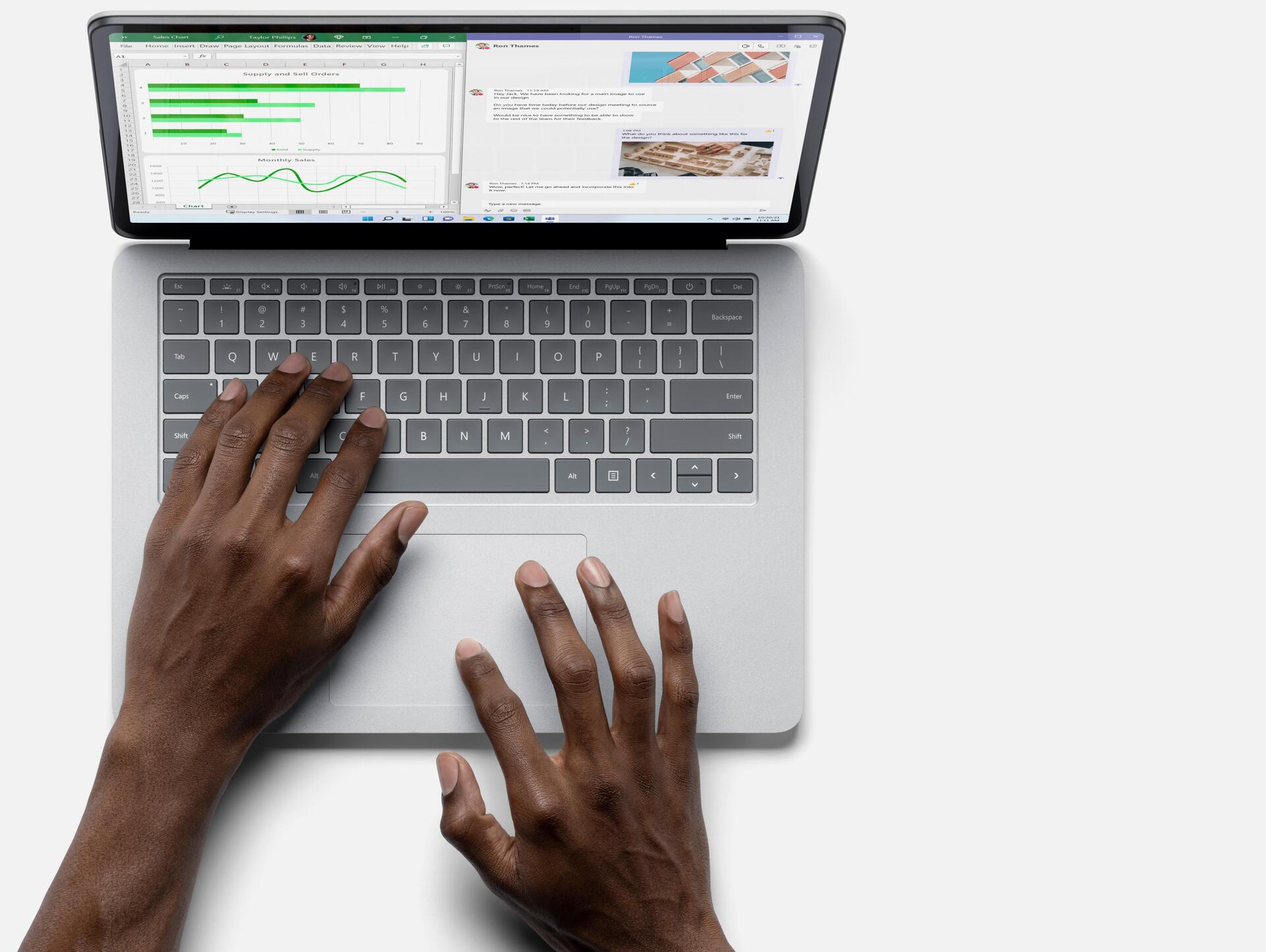 Купить Microsoft Surface Laptop Studio - Slider - Intel Core i7 11370H - Win 11 Pro - RTX A2000 - 32 GB RAM - 2 TB SSD - 36.6 cm (14.4") Touchscreen 2400 x 1600 @ 120 Hz - Wi-Fi 6 - Platin - kommerziell (AIK-00009) в магазине wardena.ru