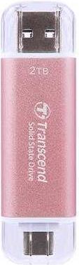 Купить Transcend SSD 2TB ESD310P Portable USB 10Gbps Type-C/A (TS2TESD310P) в магазине wardena.ru