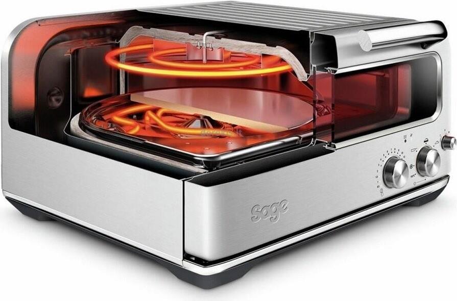Купить Sage The Smart Oven Pizzaiolo Pizzaofen (SPZ820BSS4EEU1) в магазине wardena.ru