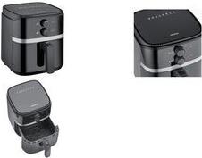 Купить SEVERIN 2452 Heißluft-Fritteuse 1500 W Timerfunktion Schwarz Silber (2452) в магазине wardena.ru