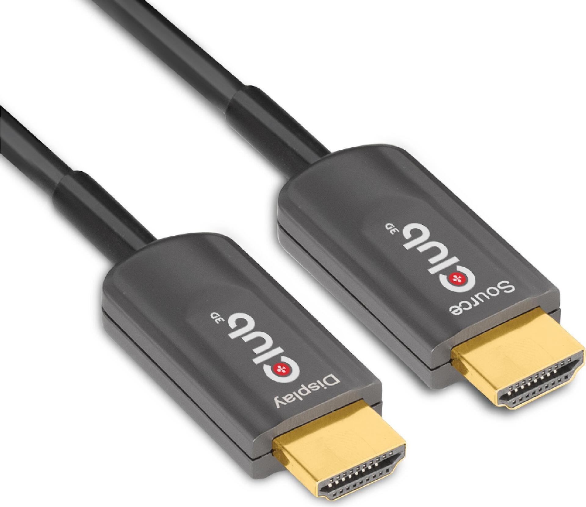 Купить Club 3D CAC-1377 - Ultra High Speed HDMI-Kabel - HDMI (M) bis HDMI (M) - 15 m - Glasfaser - Active Optical Cable (AOC), Support von 4K 120 Hz, Support von 8K 60 Hz, unidirektional в магазине wardena.ru