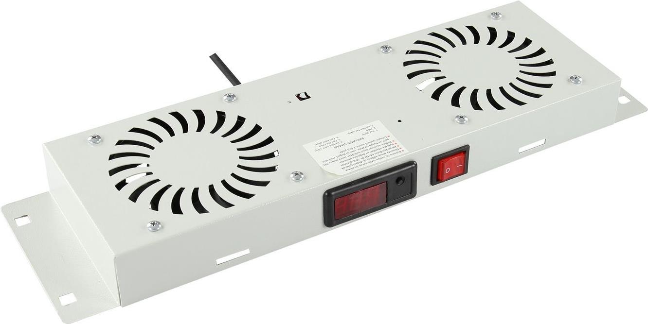 Купить Lanview 2 FANS, DIGITAL THERMOSTAT CONTROLLED FAN MODULE WHITE (RAF205WH) в магазине wardena.ru