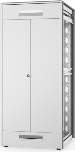 Купить DIGITUS Professional Unique DN-31107 - Schrank Netzwerkschrank - Hellgrau, RAL 7035 - 36U - 48,3 cm (19") (DN-31107) в магазине wardena.ru