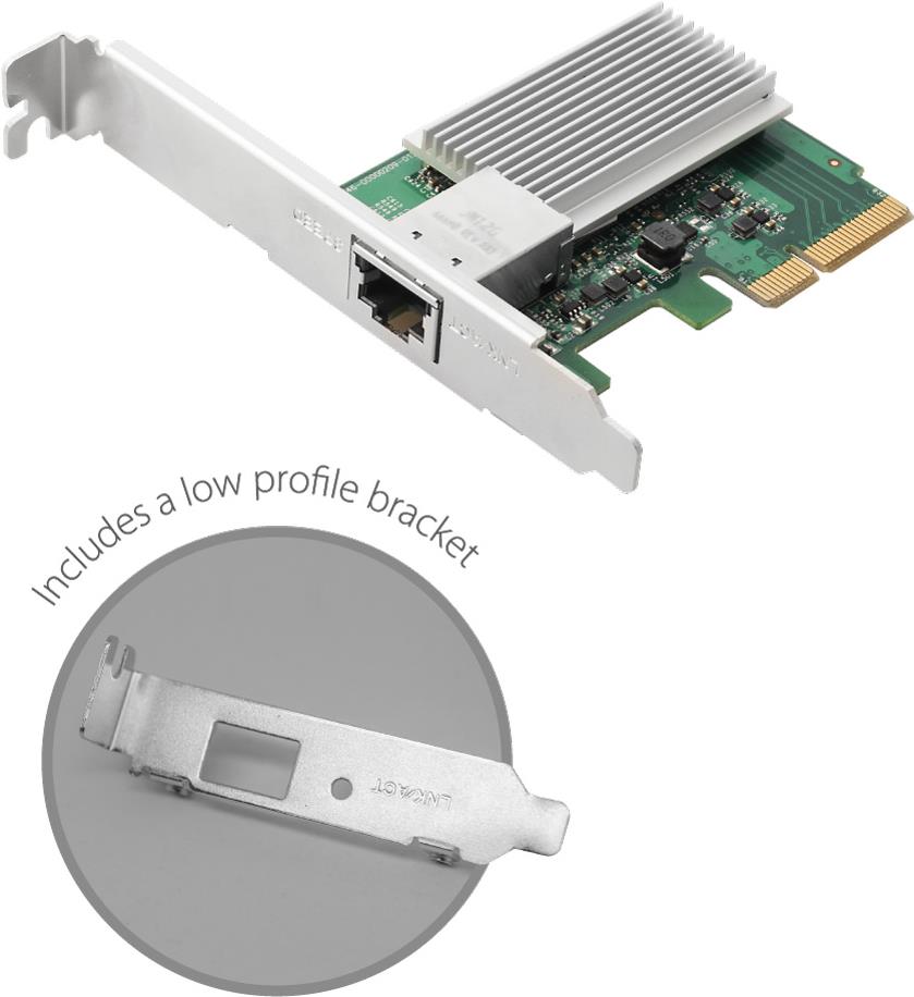 Купить Edimax EN-9320TX-E - Netzwerkadapter - PCIe 2.0 x4 Low-Profile - 10Gb Ethernet в магазине wardena.ru