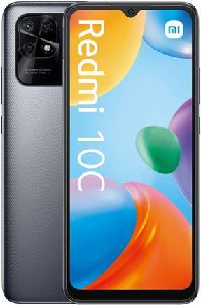 Купить Xiaomi Redmi 10C - 4G Smartphone - Dual-SIM - RAM 4GB / Internal Memory 128GB - microSD slot - 17,00cm (6,71") - 1650 x 720 Pixel - 2 x Rückkamera 50 MP, 2 MP - front camera 5 MP - Graphitgrau (MZB0B2ZEU) в магазине wardena.ru