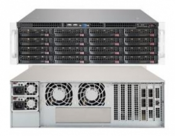 Купить Chassis Supermicro CSE-836BE2C-R609JBOD 3U 650W Redundant Hot-Swap 16xHDD SATA/SAS в магазине wardena.ru