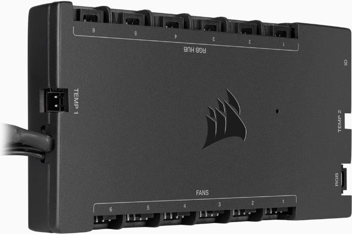 Купить CORSAIR iCUE COMMANDER CORE XT - Lüfter LED-REgler (CL-9011112-WW) в магазине wardena.ru
