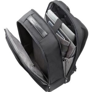 Купить Samsonite XBR 15.6" - Rucksack - Schwarz - Einfarbig - Polyester - Polyurethan - Kratzresistent - Schockresistent - 370 x 270 x 40 mm (08N-09-004) в магазине wardena.ru