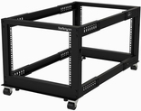 Купить StarTech.com 8U Open Frame Rack - 4 Post - 22-40 in. Adjustable Depth - Schrank - offener Rahmen - 4 Pfosten - bodenstehend - Schwarz - 8U (4POSTRACK8U) в магазине wardena.ru