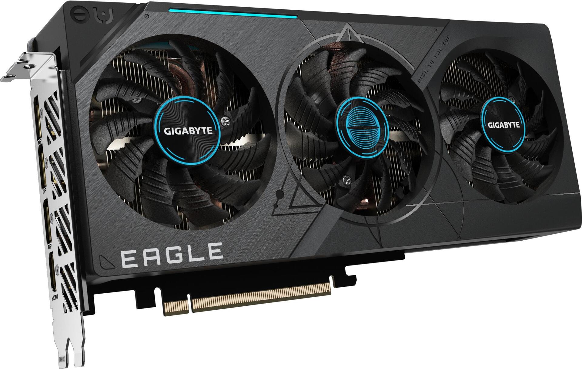 Купить Gigabyte EAGLE GeForce RTX 4070 SUPER OC 12G - GeForce RTX 4070 SUPER - 12 GB - GDDR6X - 192 Bit - 7680 x 4320 Pixel - PCI Express 4.0 (GV-N407SEAGLE OC-12GD) в магазине wardena.ru