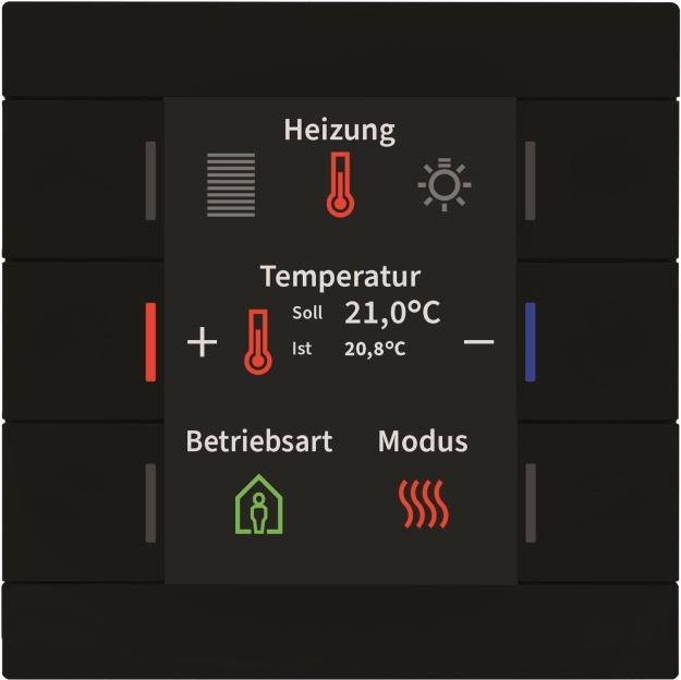 Купить MDT KNX Taster Smart 86 mit Farbdispla BE-TAS86T06.02 (BE-TAS86T06.02) в магазине wardena.ru