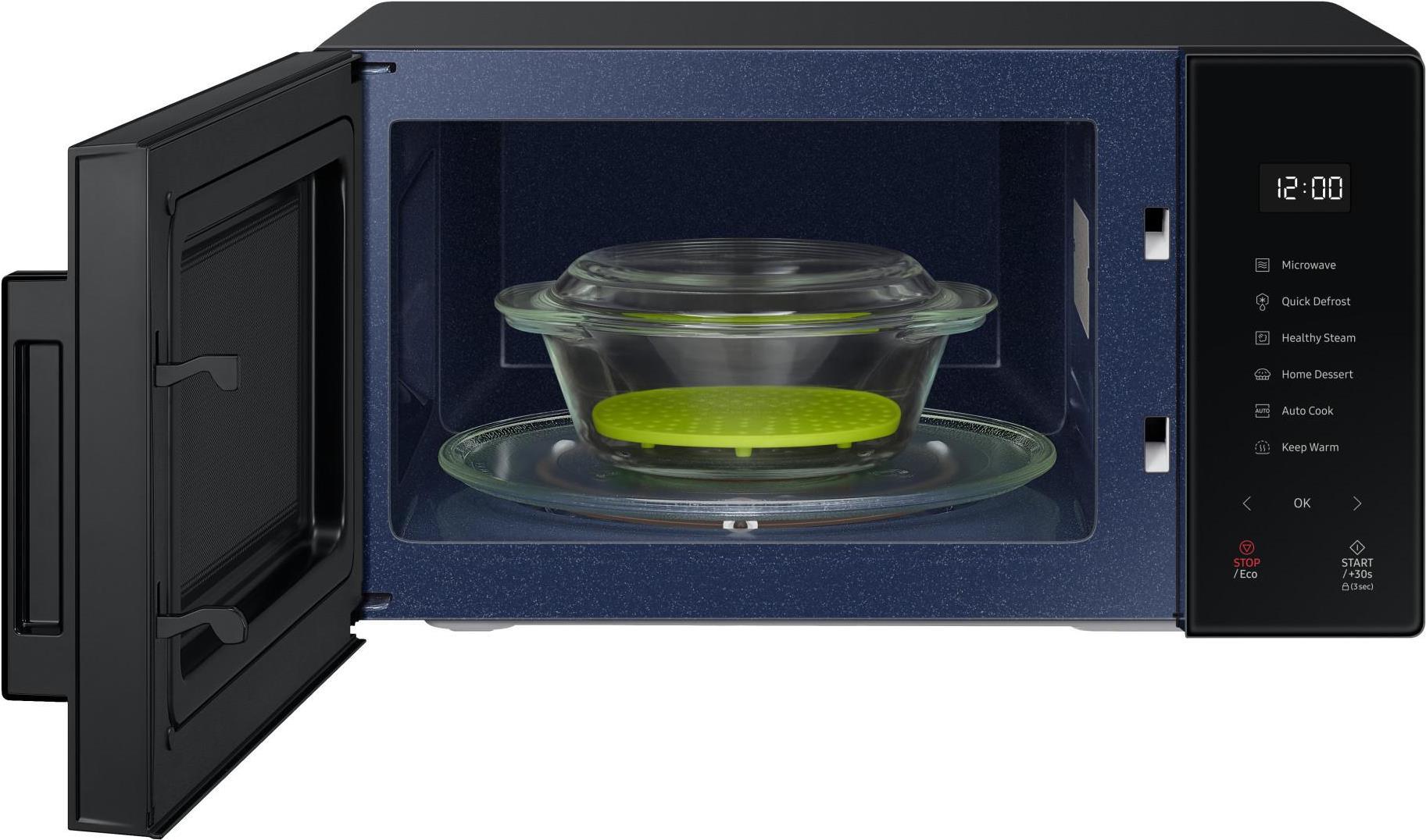 Купить Samsung MS2GT5018UK/EG Mikrowelle Arbeitsplatte Solo-Mikrowelle 23 l 800 W Schwarz (MS2GT5018UK/EG) в магазине wardena.ru