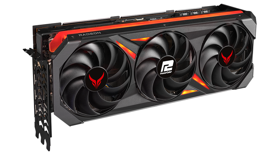 Купить PowerColor Red Devil RX 7900 XTX 24G-E/OC AMD Radeon RX 7900 XTX 24 GB GDDR6 (RX7900XTX 24G-E/OC) в магазине wardena.ru