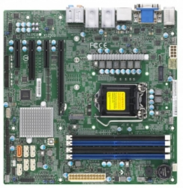 Купить Motherboard Supermicro MBD-X12SCQ Q470 LGA1200 Intel Core 10th i9 i7 i5 i3 LGA1200 SATA M.2 DDR4 в магазине wardena.ru