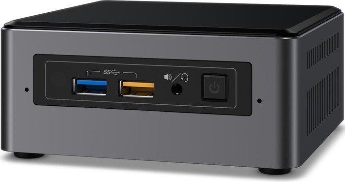 Купить Intel Next Unit of Computing Kit NUC7I5BNH - Barebone - Mini-PC - 1 x Core i5 7260U / 2,2 GHz - Iris Plus Graphics 640 - GigE - WLAN: 802,11a/b/g/n/ac, Bluetooth 4,2 (BOXNUC7I5BNH) в магазине wardena.ru