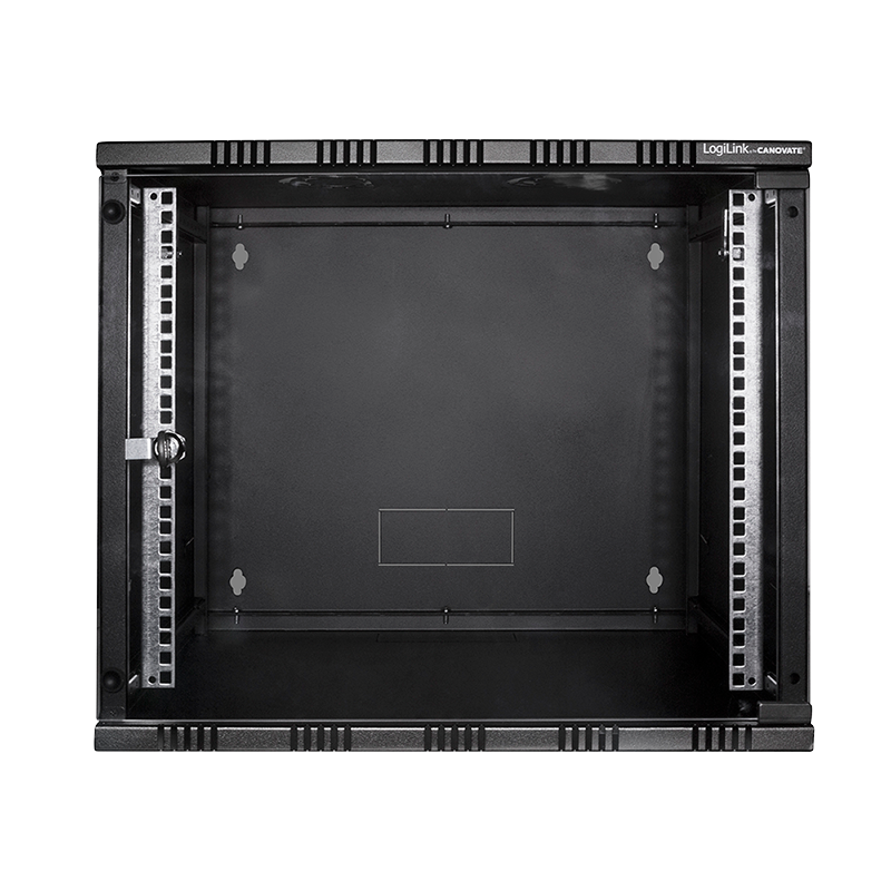 Купить LogiLink 48,30cm (19") Wandverteiler SOHO, 6 HE, schwarz (RAL9005) Stahlgehäuse, abschließbare Sicherheits-Glastür mit 180 Grad - 1 Stück (W06B54B) в магазине wardena.ru