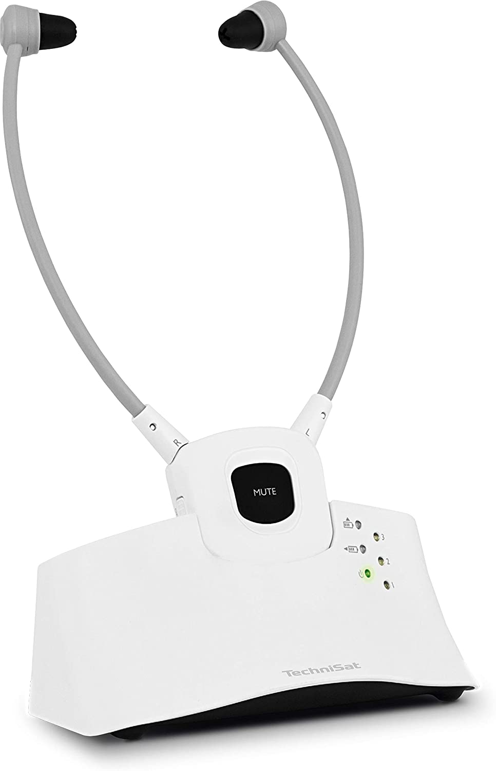 Купить TechniSat StereoMan ISI 2 - Kopfhörer mit Mikrofon - unter dem Kinn - 2,4 GHz - kabellos - weiß (0000/9128) в магазине wardena.ru