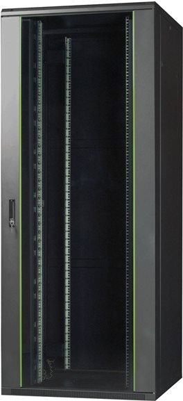 Купить GRAFENTHAL Netzwerkschrank NR 38U - Schrank - 48.3 cm (19") - RAL 7021 (schwarzgrau) pulverbeschichtet - 38U - B 600 x T 800 x H 1795 mm (222G0907) в магазине wardena.ru