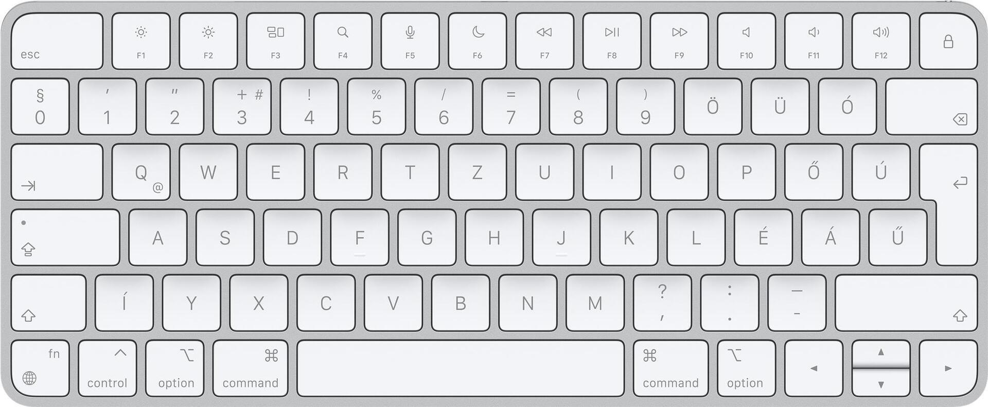 Купить Apple Magic Keyboard - Tastatur - Bluetooth - QWERTZ - Ungarisch - für 10.2" iPad; 10.5" iPad Air; 10.9" iPad Air; iPad mini 5; iPhone 11, 12, SE, XR (MK2A3MG/A) в магазине wardena.ru