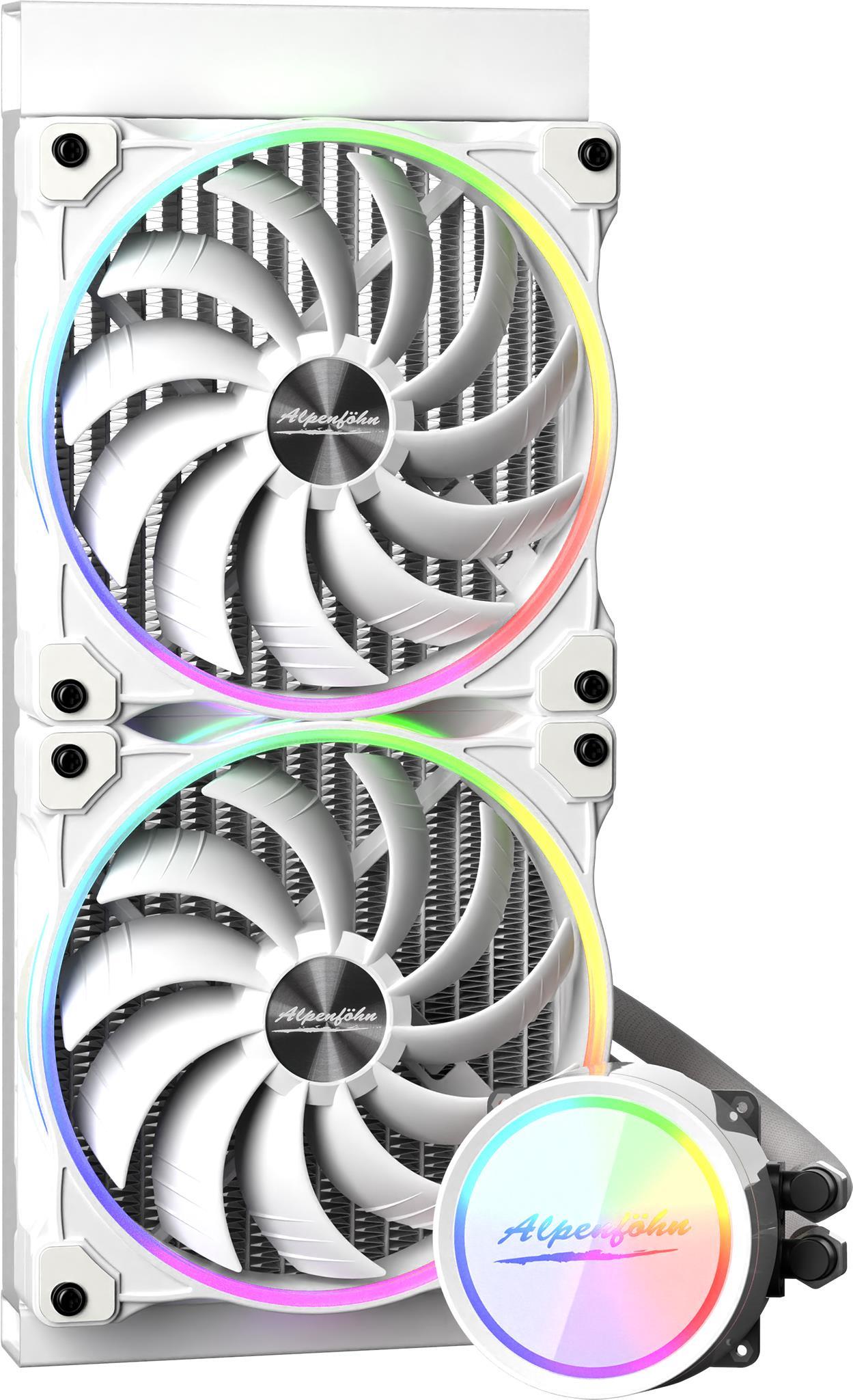 Купить EKL Alpenföhn Gletscherwasser 280 - Prozessor-Flüssigkeitskühlsystem - (für: LGA1156, AM2, AM2+, LGA1366, AM3, LGA1155, AM3+, LGA2011, FM1, LGA1150, LGA2011-3, LGA1151, AM4, LGA2066, TR4, sTRX4, LGA1200) - Kupfer - 140 m (84000000194) в магазине wardena.ru