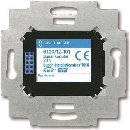 Купить Busch-Jaeger 6120/12-101 - Metallisch - CE - 71 mm - 71 mm - 73 g - 92 mm (2CKA006120A0074) в магазине wardena.ru