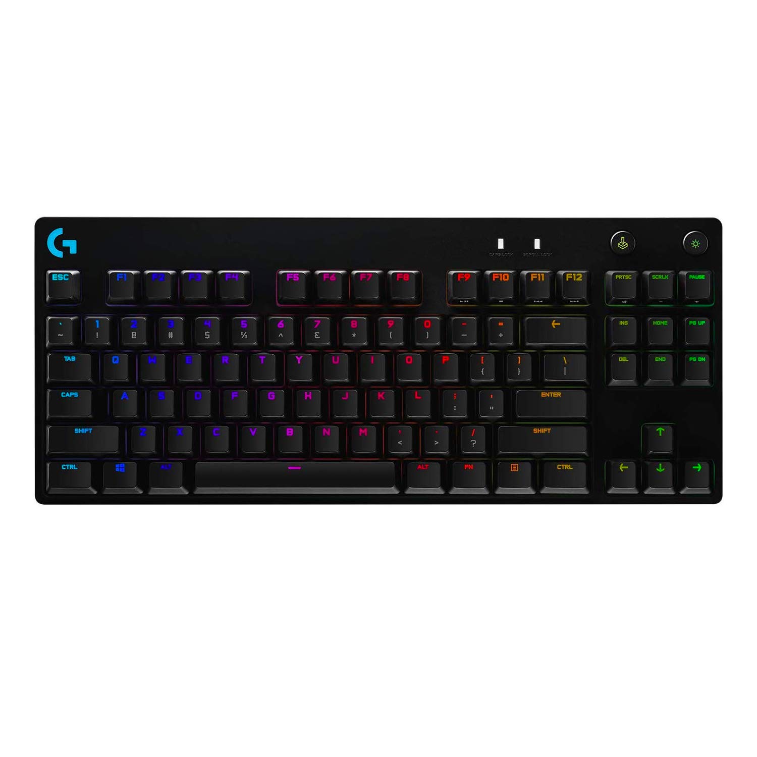 Купить Logitech G PRO Gaming Keyboard Tastatur USB QWERTY US International Schwarz (920-009392) в магазине wardena.ru