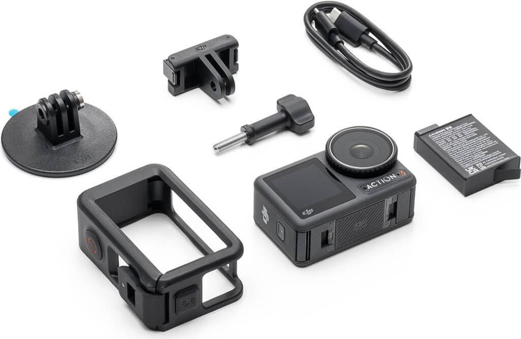 Купить DJI Osmo Action 3 Actionsport-Kamera 12 MP 4K Ultra HD CMOS 25,4 / 1,7 mm (1 / 1.7" ) WLAN 145 g (120441) в магазине wardena.ru
