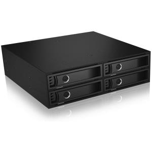 Купить RaidSonic ICY BOX IB-2242SSK - Speichereinschubadapter - 13,3 cm to 4 x 6,4 cm (5,25" bis 4 x 2.5") - Schwarz (IB-2242SSK) в магазине wardena.ru