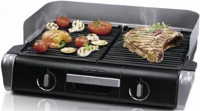Купить Tefal TG 8000 Family Favor Grill - Grill - elektrisch - 1400 qcm - Schwarz / Silber (TG8000) в магазине wardena.ru
