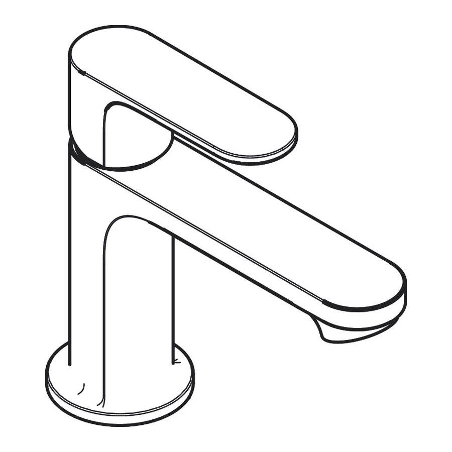 Купить Hansgrohe Rebris S Кран для холодной воды для раковины хром 72503000 в магазине wardena.ru
