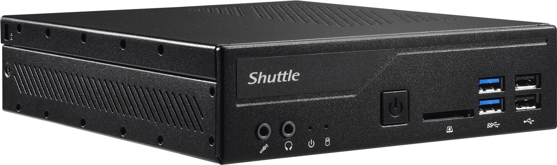 Купить Shuttle XPC slim DH410 - Barebone - Slim-PC - LGA1200-Sockel - Intel H410 - keine CPU - RAM 0GB - GigE (DH410) в магазине wardena.ru