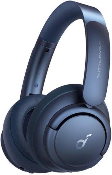 Купить Soundcore Life Q35 - Kopfhörer mit Mikrofon - ohrumschließend - Bluetooth - kabellos, kabelgebunden - NFC - aktive Rauschunterdrückung - 3,5 mm Stecker - Blau (A3027G31) в магазине wardena.ru