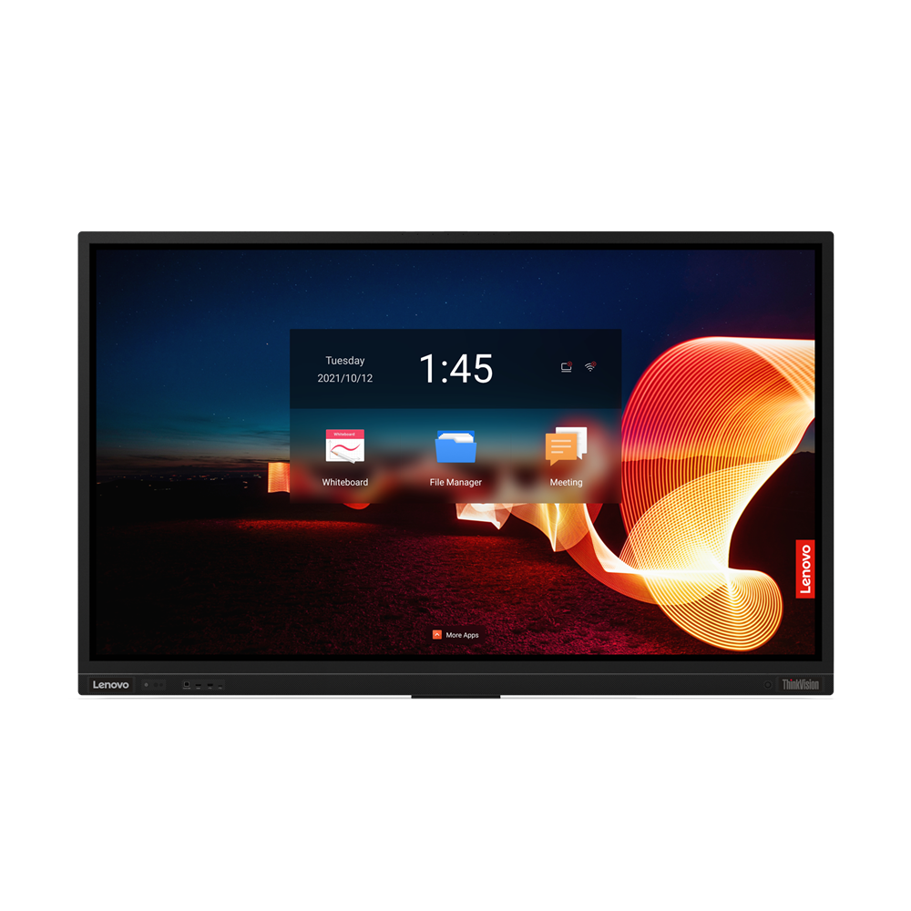 Купить Lenovo ThinkVision T75 190,5 cm (75" ) 3840 x 2160 Pixel 4K Ultra HD LED Touchscreen Schwarz (62F4KATCWW) в магазине wardena.ru