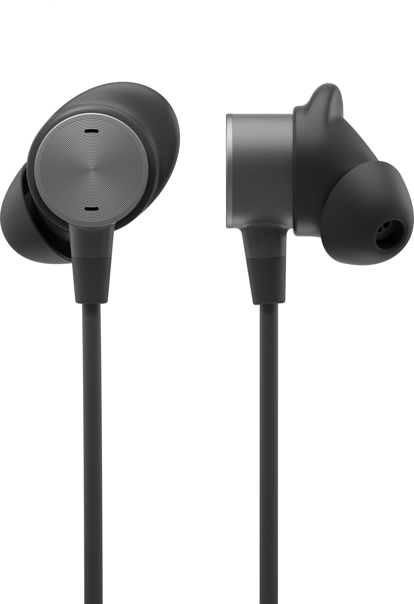 Купить Logitech Zone Wired Earbuds - Headset - im Ohr - kabelgebunden - 3,5 mm Stecker - Geräuschisolierung - Graphite - optimiert für UC (981-001013) в магазине wardena.ru