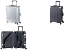 Купить Alumaxx Reisetrolley, aus Aluminium , schwarz matt arretierbares Teleskoptrolleysystem, Tragegriff, - 1 Stück (45171) в магазине wardena.ru