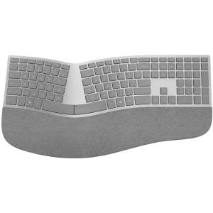 Купить Microsoft Surface Ergonomic Keyboard - Tastatur - drahtlos - Bluetooth 4,0 - Deutsch - Alcantare grau - kommerziell (3SQ-00003) в магазине wardena.ru