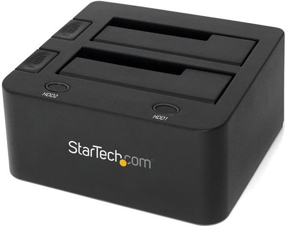 Купить StarTech.com USB3.0 Dual SSD/HDD Dock w - UASP for 2,5/3.5" - SATA 6 Gbps - Speicher-Controller - 6,4 cm, 8,9 cm (2.5", 8,90cm (3.5")) - SATA 6Gb/s - 6GBps - USB3.0 - Schwarz (SDOCK2U33) в магазине wardena.ru