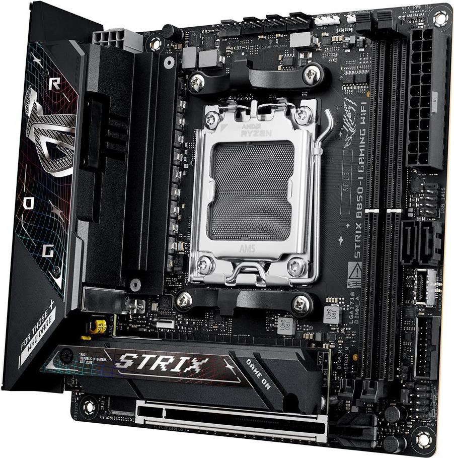 Купить ASUS ROG Strix B850-I Gaming WIFI - AMD Sockel AM5 (Ryzen Zen4) - DDR5 (90MB1K30-M0EAY0) в магазине wardena.ru