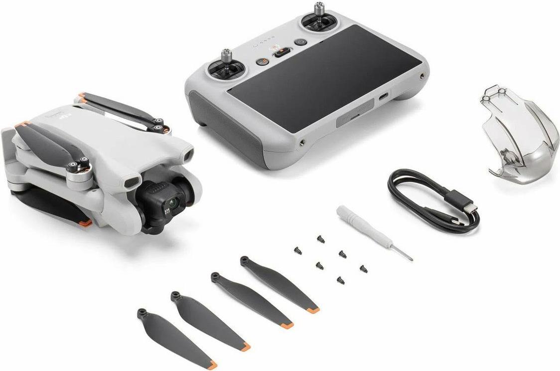 Купить DJI Mini 3 (RC) 4 Rotoren Mini-Drohne 48 MP 3840 x 2160 Pixel 2453 mAh Grau - Weiß (CP.MA.00000780.01) в магазине wardena.ru