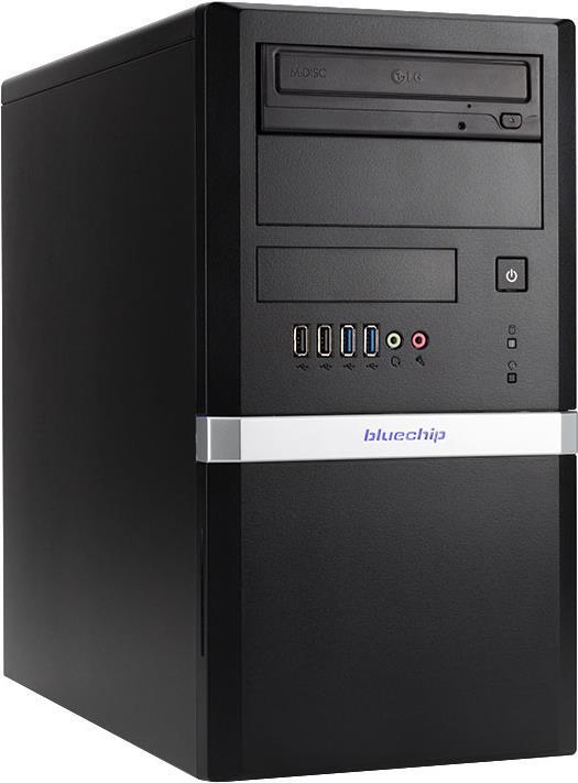 Купить bluechip BUSINESSline T3300 - MT - Core i3 10105 / 3,7 GHz - RAM 8GB - SSD 250GB - NVMe - DVD-Writer - UHD Graphics 630 - GigE - Win 10 Pro 64-Bit - Monitor: keiner - Schwarz - BTO (556288) в магазине wardena.ru