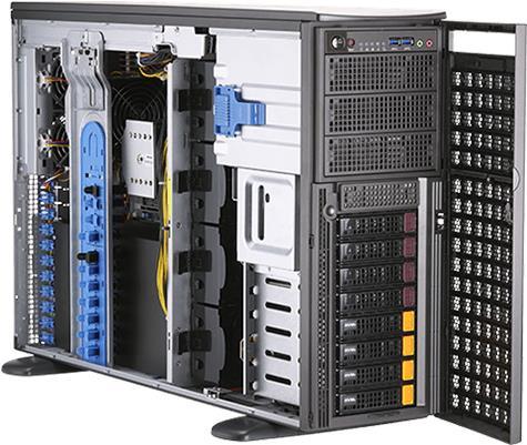 Купить Supermicro SYS-740GP-TNRT Server Turm (4U) Intel® Xeon® 3000er-Prozessoren 2200 W DDR4-SDRAM (SYS-740GP-TNRT) в магазине wardena.ru