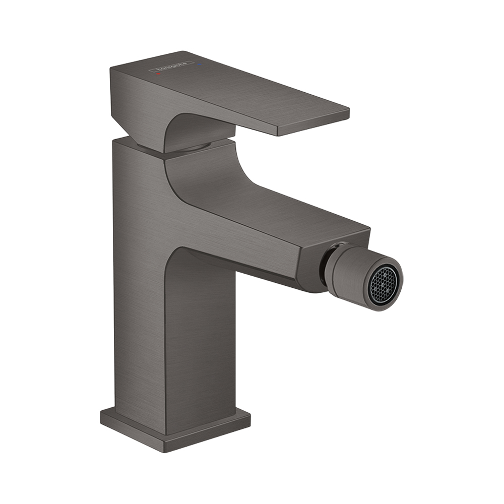 Купить Hansgrohe Metropol Смеситель для биде однорычажный со сливным клапаном Push-Open бронза 32520140 в магазине wardena.ru