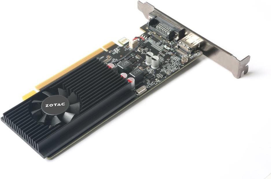 Купить ZOTAC GeForce GT 1030 - Grafikkarten - GF GT 1030 - 2GB GDDR5 - PCIe 3.0 - DVI, HDMI (ZT-P10300A-10L) в магазине wardena.ru