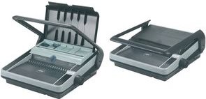 Купить GBC Plastikbindegerät CombBind C340, grau/anthrazit bis DIN A4, Stanzleistung: 25 Blatt, Bindekapazität: 450 (4400420) в магазине wardena.ru
