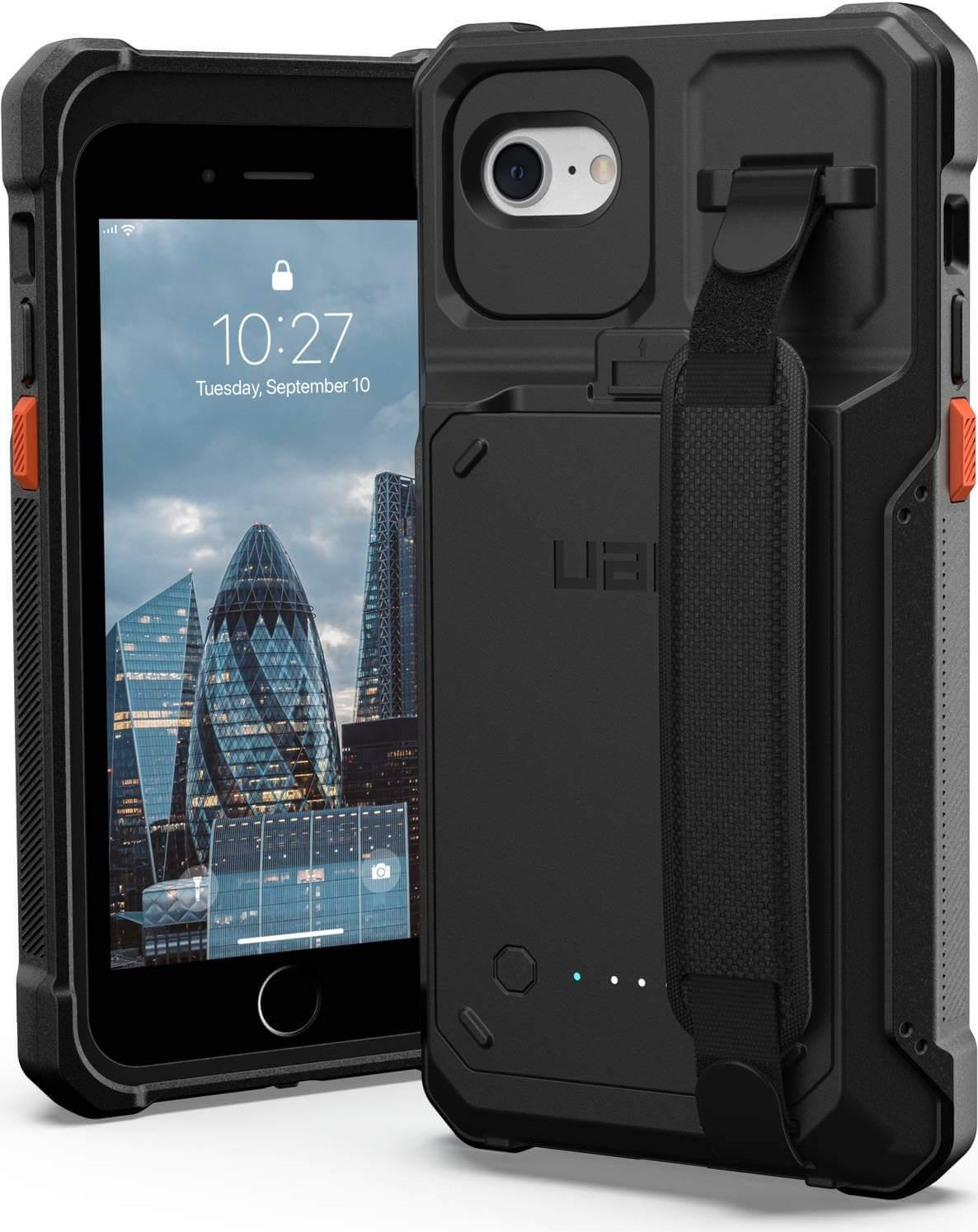 Купить UAG Urban Armor Gear Workflow Battery Case | Apple iPhone SE (2022 & 2020) | schwarz | bulk | 114021BW4040 (114021BW4040) в магазине wardena.ru